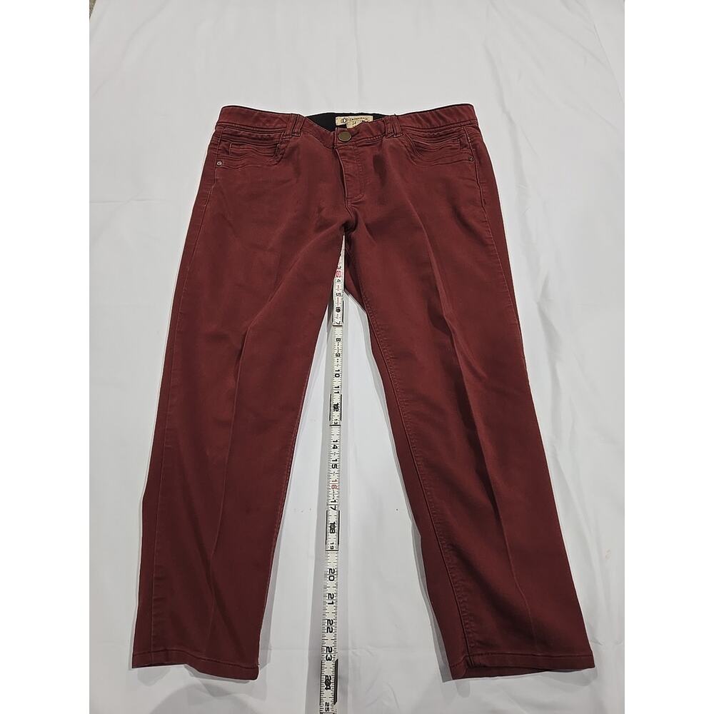 Democracy ab Technology Women's Jeans Size 14 Red